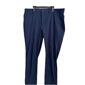 FLX Performance Pants Mens 36x29 Navy Stretch Golf Business Athleisure